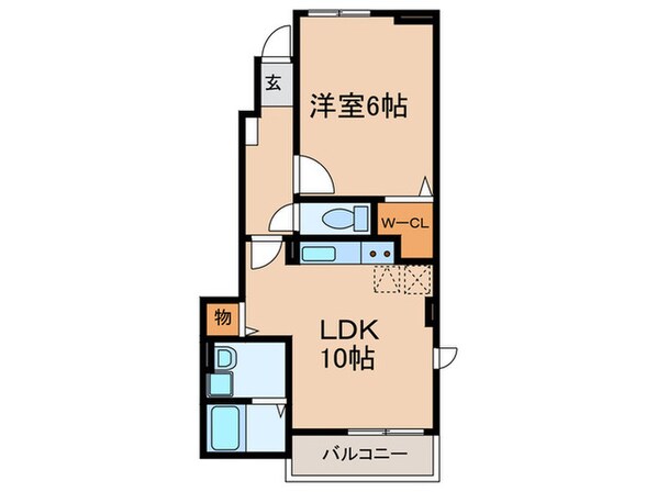 アザミⅡの物件間取画像